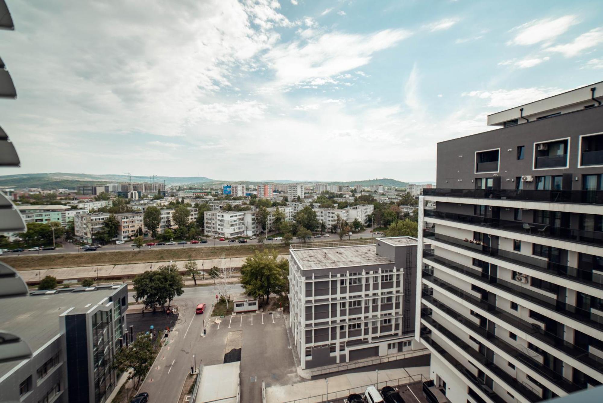 Cozy Apartments At Q Residence - Palas Mall Iasi Exterior foto